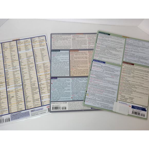 Quick study guides -‎ accounting, medical terminology and finance - Picture 6 of 6